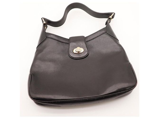 Céline Celine Borsa a tracolla in pelle nera - vista 6