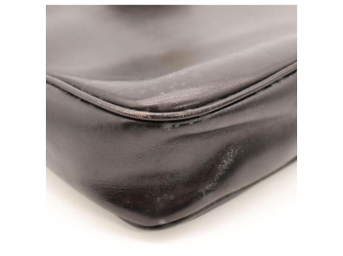 Céline Celine Borsa a tracolla in pelle nera - vista 8