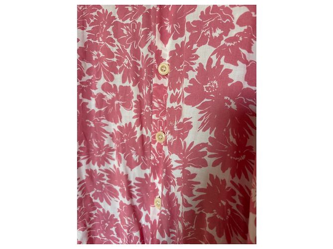 Camicia Sandro a Fiori Rosa - vista 7