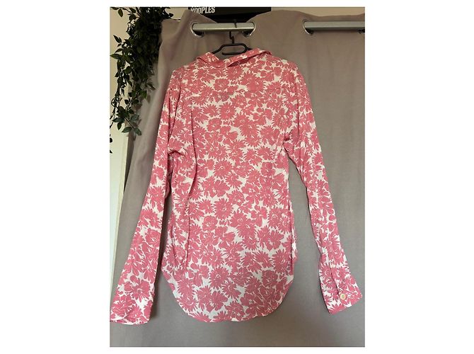 Camicia Sandro a Fiori Rosa - vista 8
