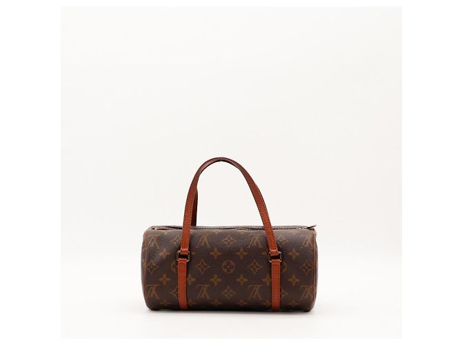 Borsa Louis Vuitton Papillon in tela Monogram - vista 3