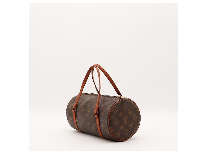 Louis Vuitton Papillon Borsa a Cilindro Monogram Canvas - vista 4