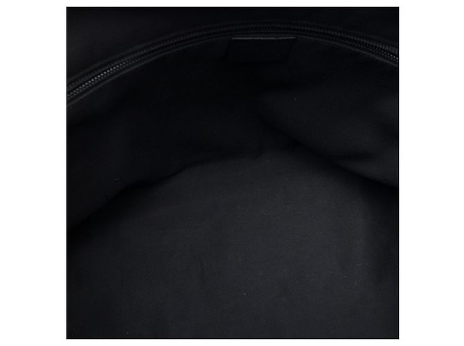 Borsa a tracolla con patta Gucci GG Canvas Web nera - vista 4