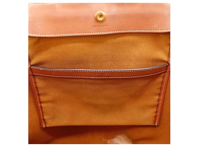 Céline Celine Monogramm Canvas Tote Bag Braun - Ansicht 9