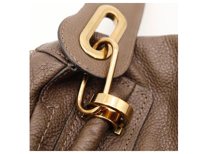 Chloé Paddington Borsa a mano in pelle marrone - vista 8