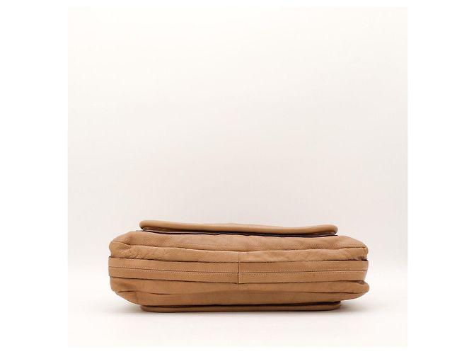 Borsa a mano Chloé Paddington Satchel in pelle marrone - vista 5