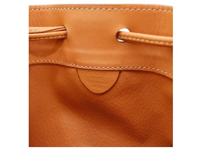 Céline Celine Borsa a Secchiello Monogram in Pelle Marrone - vista 9
