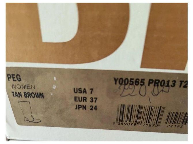 Botas Diesel de Piel Beige Altas - vista 12