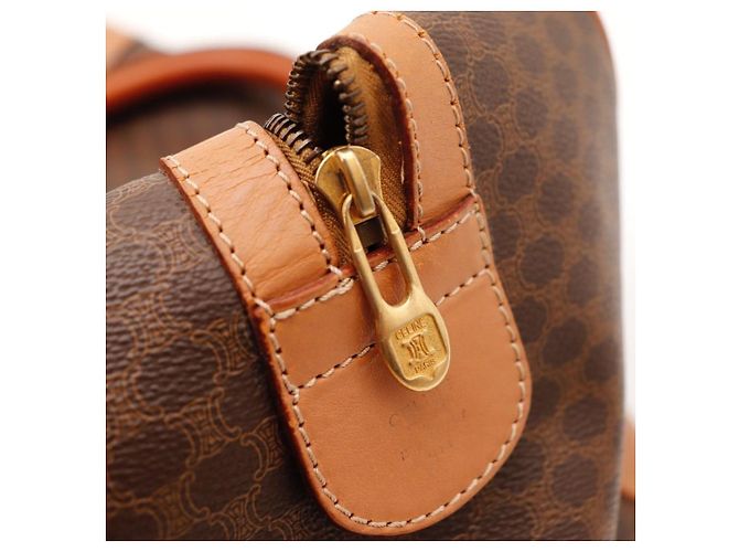 Céline Celine Macadam Reisetasche Monogramm Canvas Braun - Ansicht 10