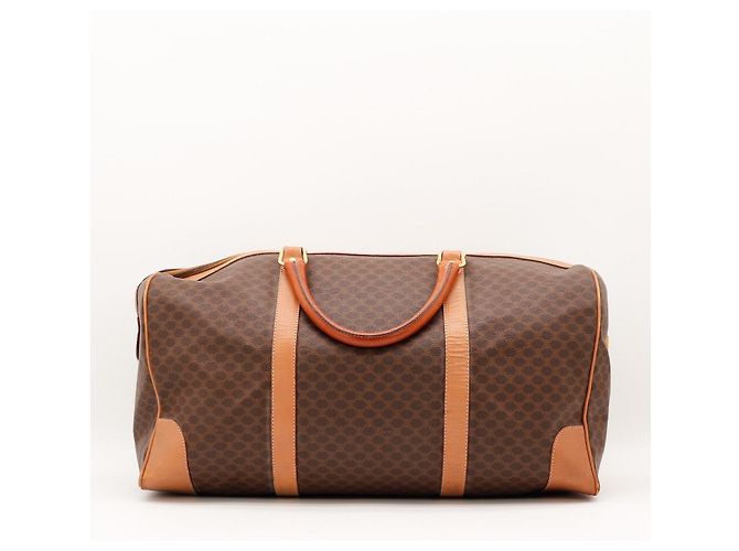 Céline Celine Macadam Reisetasche Monogramm Canvas Braun - Ansicht 3