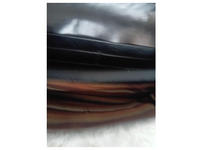 Stéphane Kelian Borsa Baguette in pelle intrecciata nera - vista 7