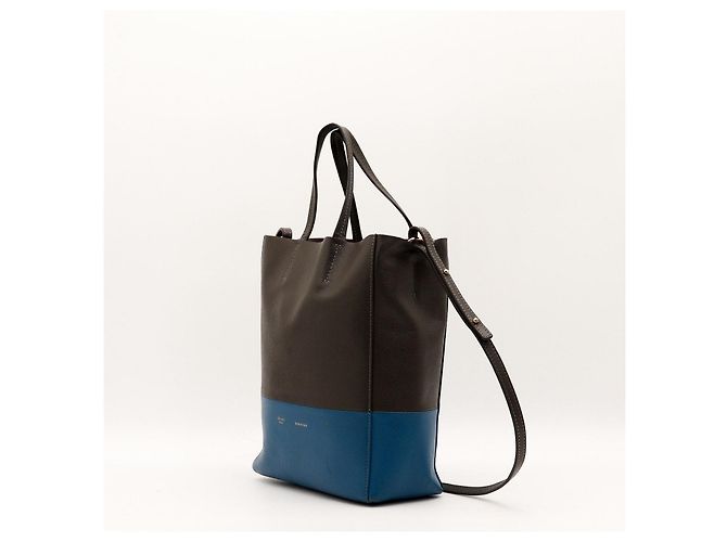 Céline Borsa Tote bicolore in pelle Celine - vista 2