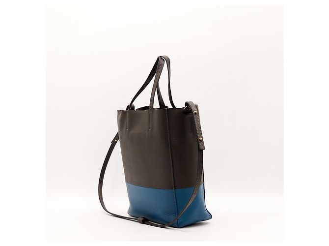 Céline Borsa Tote bicolore in pelle Celine - vista 4