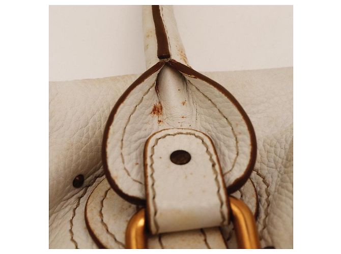 Chloé Paddington Borsa a mano in pelle bianca - vista 10