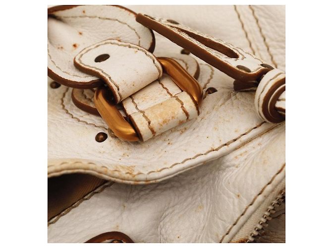 Chloé Paddington Borsa a mano in pelle bianca - vista 9
