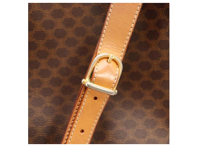 Céline Celine Bolsa Saco Monogram Canvas e Couro - vista 12