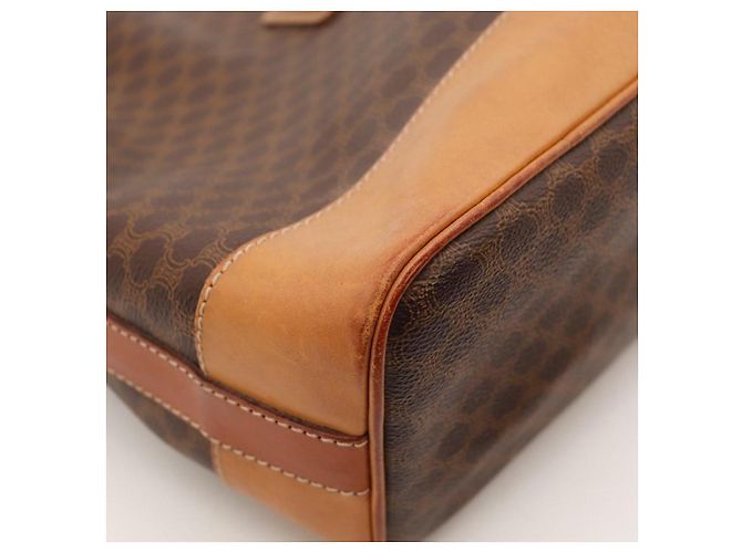 Céline Celine Bolsa Saco Monogram Canvas e Couro - vista 9