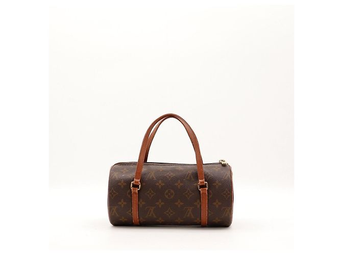 Borsa a cilindro Louis Vuitton Papillon Monogram Canvas - vista 3