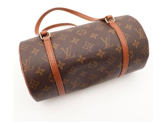 Borsa a cilindro Louis Vuitton Papillon Monogram Canvas - vista 6