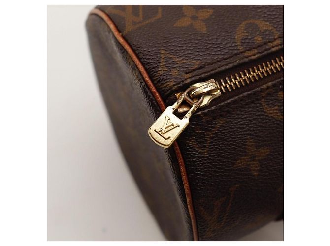 Borsa a cilindro Louis Vuitton Papillon Monogram Canvas - vista 8