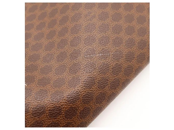Céline Celine Macadam Borsa Hobo in pelle marrone - vista 10