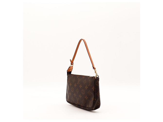 Louis Vuitton Pochette Accessoires Monogram Canvas Marrone - vista 2