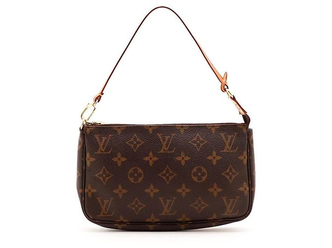 Louis Vuitton Pochette Accessoires Monogram Canvas Marrone - vista 3