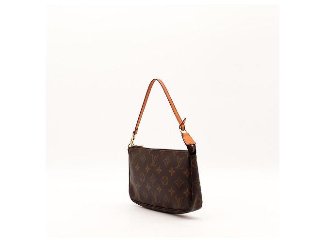 Louis Vuitton Pochette Accessoires Monogram Canvas Marrone - vista 4