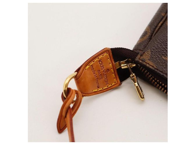 Louis Vuitton Pochette Accessoires Monogram Canvas Marrone - vista 7