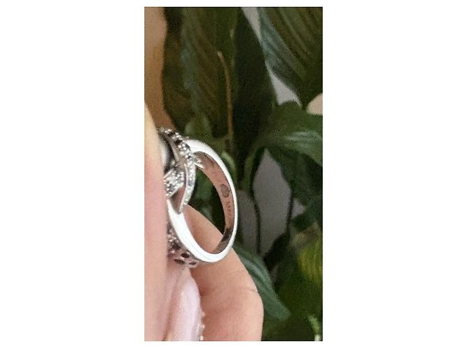 Mauboussin Perlen- und Diamantring - Ansicht 4