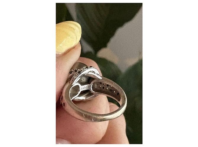 Mauboussin Perlen- und Diamantring - Ansicht 5