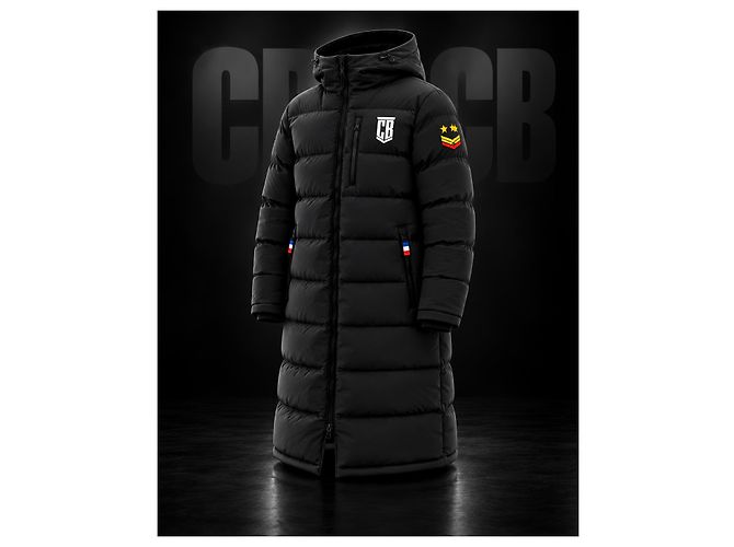 Autre Marque Colonel Bench Doudoune Longue Noire - vue 2