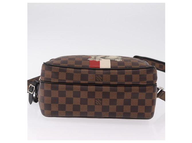 LOUIS VUITTON Damier Ebene Chapman Brothers Nile PM Bag N42704 LV - vista 5