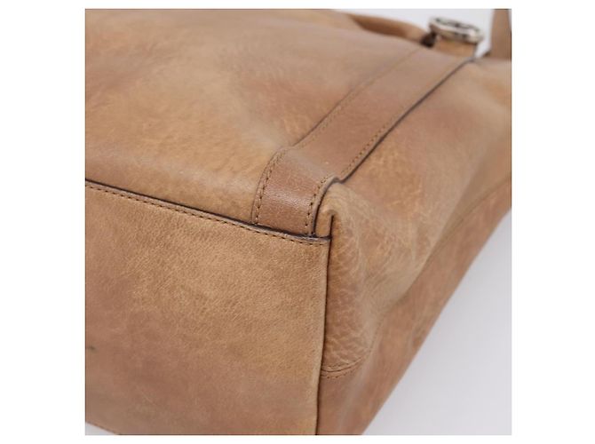 GUCCI Miss GG Hand Bag Leather Brown Silver 323675 - vista 18