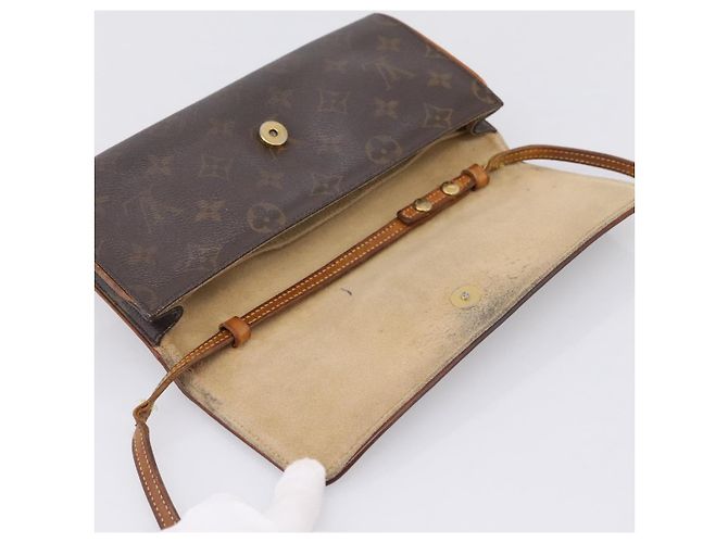 LOUIS VUITTON Monogram Pochette Twin GM Shoulder Bag M51852 LV - vista 9