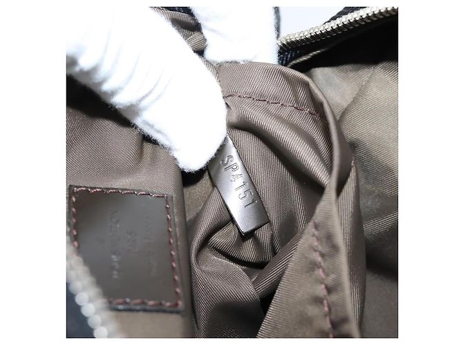 LOUIS VUITTON Damier Geant Sitadan NM Shoulder Bag Black M93223 LV - vista 11