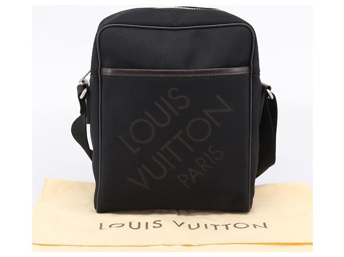 LOUIS VUITTON Damier Geant Sitadan NM Shoulder Bag Black M93223 LV - vista 12