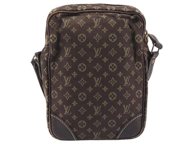 LOUIS VUITTON Monogram Mini Lin Danube Shoulder Bag Ebene M95228 LV - vista 2