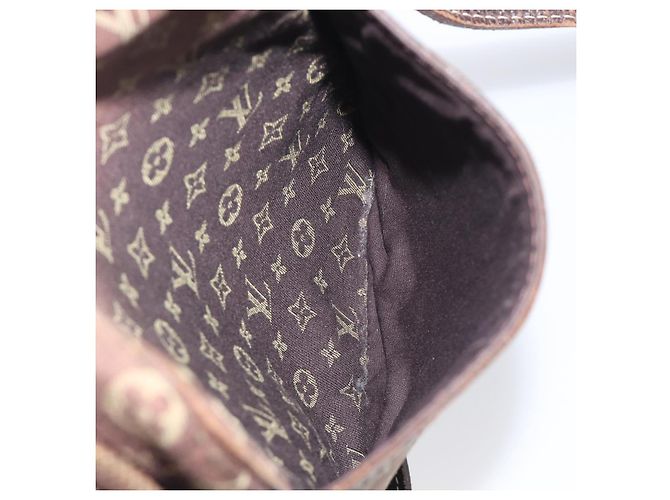 LOUIS VUITTON Monogram Mini Lin Danube Shoulder Bag Ebene M95228 LV - vista 25