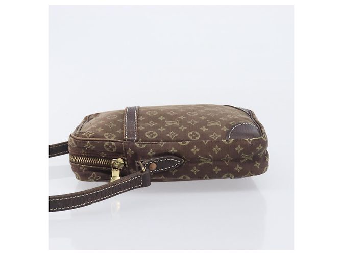 LOUIS VUITTON Monogram Mini Lin Danube Shoulder Bag Ebene M95228 LV - vista 4