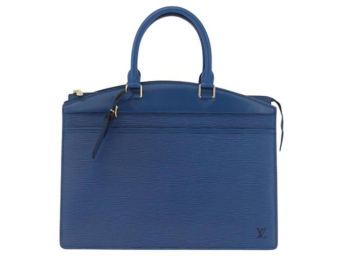 LOUIS VUITTON Epi Riviera Hand Bag Blue M48185 LV - vista 13