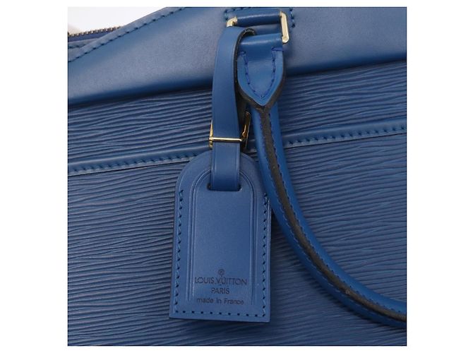 LOUIS VUITTON Epi Riviera Hand Bag Blue M48185 LV - vista 22