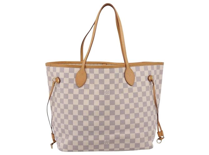 LOUIS VUITTON Damier Azur Neverfull MM Tote Bag N41605 LV - vista 13
