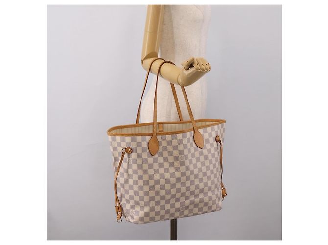 LOUIS VUITTON Damier Azur Neverfull MM Tote Bag N41605 LV - vista 26