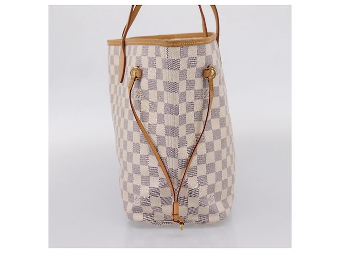 LOUIS VUITTON Damier Azur Neverfull MM Tote Bag N41605 LV - vista 4
