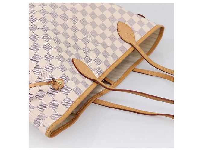 LOUIS VUITTON Damier Azur Neverfull MM Tote Bag N41605 LV - vista 6