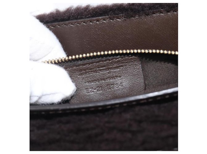 Salvatore Ferragamo Hand Bag Leather 2way Brown Gold - vista 11