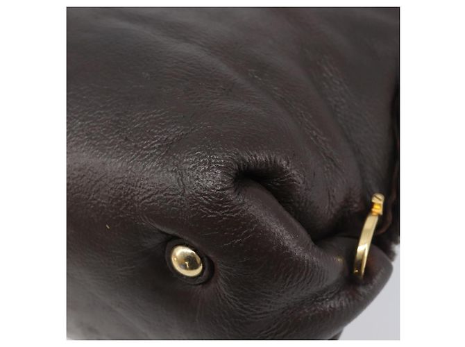 Salvatore Ferragamo Hand Bag Leather 2way Brown Gold - vista 19