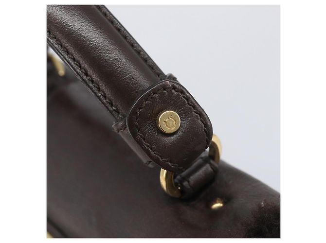 Salvatore Ferragamo Hand Bag Leather 2way Brown Gold - vista 23