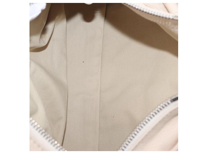 Chloé Chloe Paddington Hand Bag Leather Ivory Gold Tone - vista 10